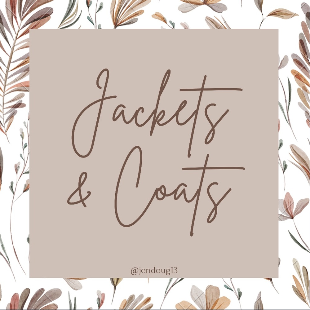 JACKETS & COATS🤎